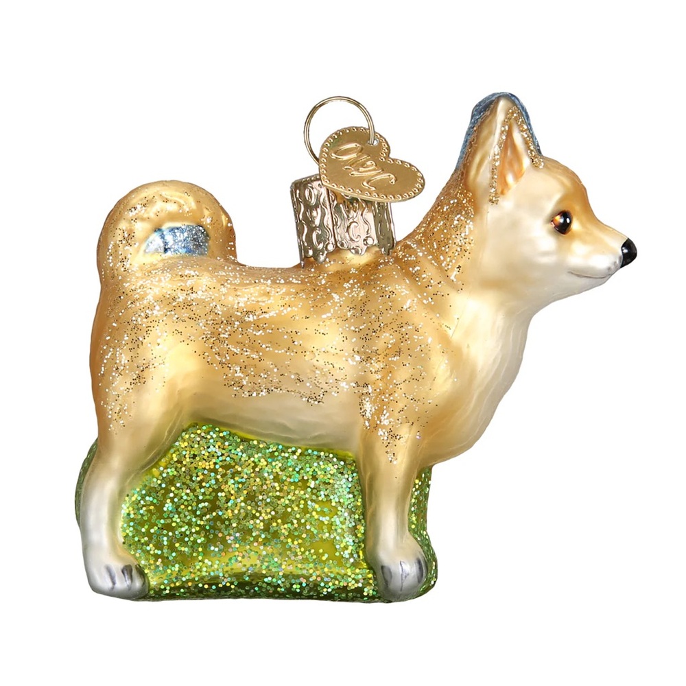 Old World Christmas ‘Chihuahua’ Glass Ornament New With Tags Never Displayed